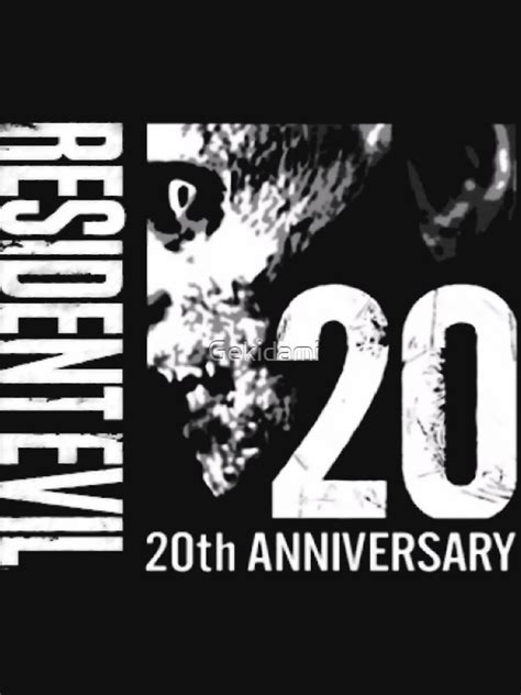 Resident Evil 20th Anniversary With Anniversary Text T