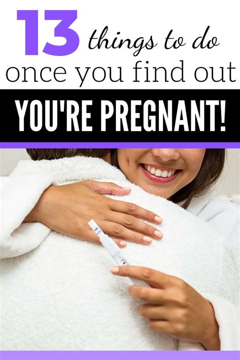 13 things to do once you find out you re pregnant