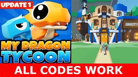 All Codes Work My Dragon Tycoon Roblox Youtube