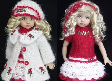 Mohair Coat And Dress And Set Made For Effner Little Darling Dolls