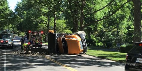 Dump Truck Involved In Rollover Crash In Ottawa Hills