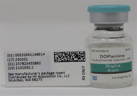 Ndc 51662 1489 Dopamine Hydrochloride Injection Intravenous Label