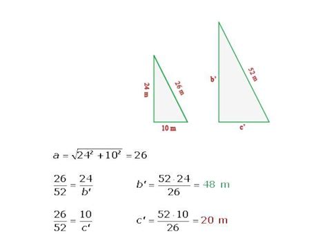Los Catetos De Un Triángulo Rectángulo Que Miden 24 M Y 10 M ¿cuánto