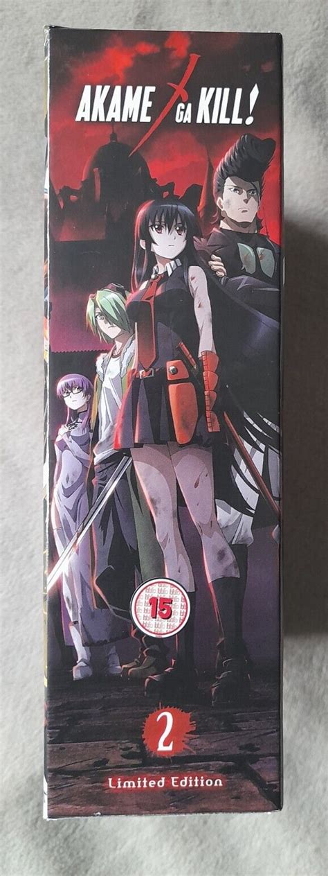 Akame Ga Kill Collection 2 Episodes 13 24 Uk Deluxe Blu Ray Dvd Cd