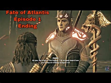 Assassin S Creed Odyssey The Fate Of Atlantis Episode Ending Youtube