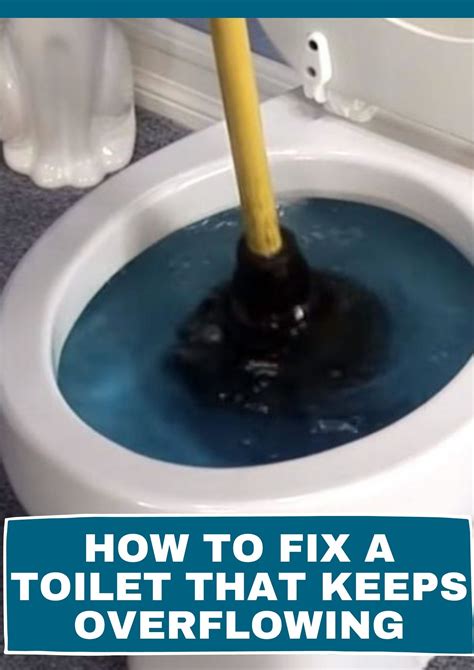 How To Fix A Toilet That Keeps Overflowing Experts Solution
