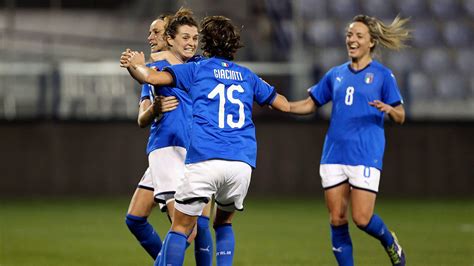 Italy Qualifies For 1st Womens World Cup In 20 Years