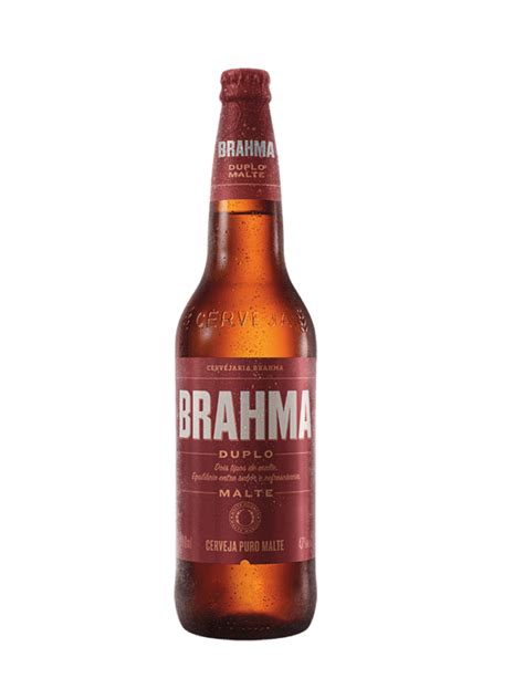 Cerveja Brahma Duplo Malte Puro Malte 600ml Garrafa