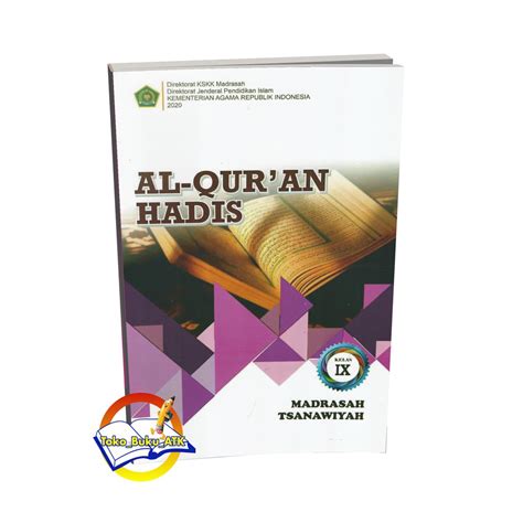 Jual Buku Siswa Al Quran Hadis Kelas MTs KEMENAG Shopee Indonesia