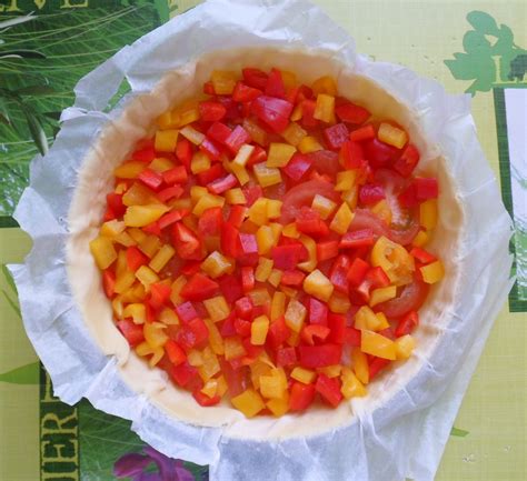 Les Crocs du Loupinet Tarte poivron tomate