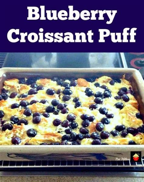 Blueberry Croissant Puff Lovefoodies