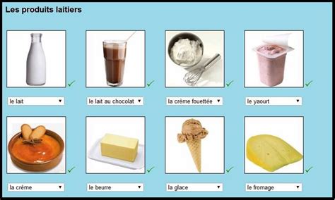 Les Produits Laitiers Cartes Imagiers Pinterest Language French