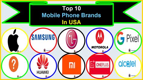 Top 10 Mobile Phone Brands In Usa Most Selling Smartphones
