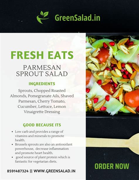 Parmesan Sprout Salad For Your Low Carb And Antioxidant Intakes