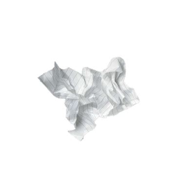 Crumpled Paper Ball Transparent PNG StickPNG