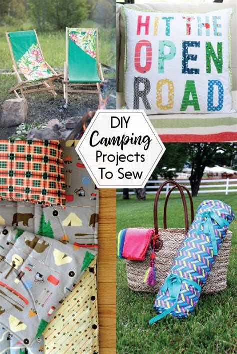 Diy Camping Projects To Sew Camping Diy Projects Camping Projects