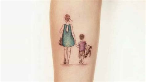 Tatuajes De Madre E Hijo Diseños Significativos Tatuantes