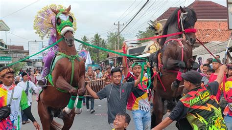 Viral Pawai Atraksi Super Kuda Jingkrak Tambakrejo Purworejo