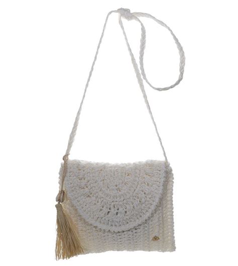 9 White Crochet Purse Wilford And Lee Home Accents