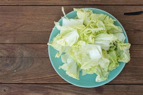 Heap Of Iceberg Lettuce Stock Image Image Of Chopped 66049633