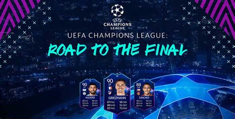 Fifa 19 Ucl Live Items Uefa Champions League Road To The Final Live Squad