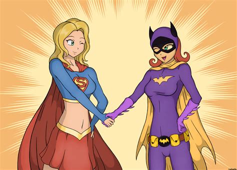 Request Supergirl And Batgirl By Loodanonmus On Newgrounds