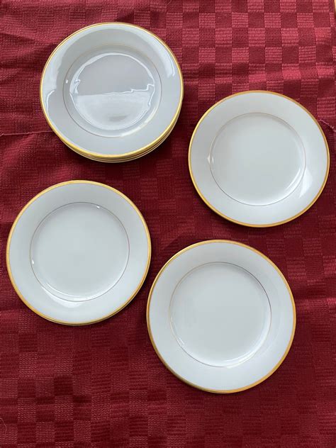 Set Of 7 Side Plates Noritake China Guilford Collection 1960 Etsy