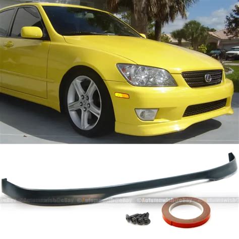 Fits 01 05 Is300 Type R Style Urethane Pu Front Bumper Chin Lip Spoiler