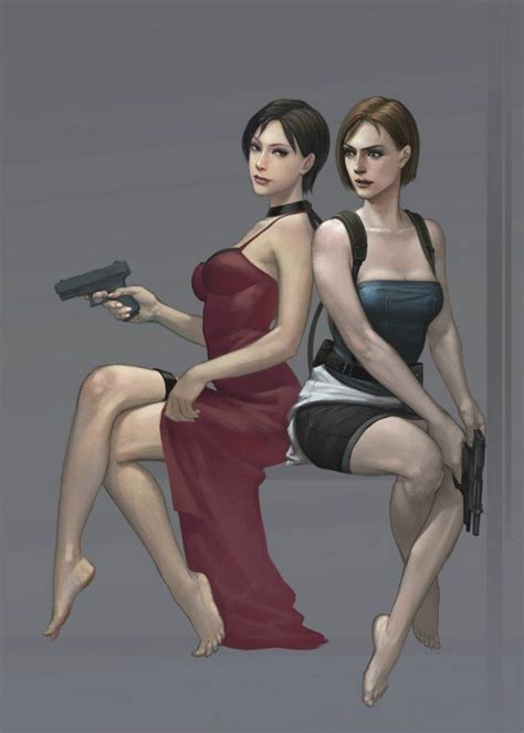 Resident Evil Jill Valentine And Ada Wong Resident Evil Girl