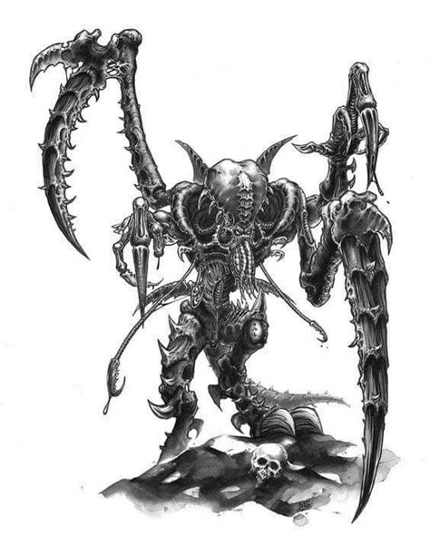 Pin By Christopher Cottell On Tyranids Warhammer 40k Artwork