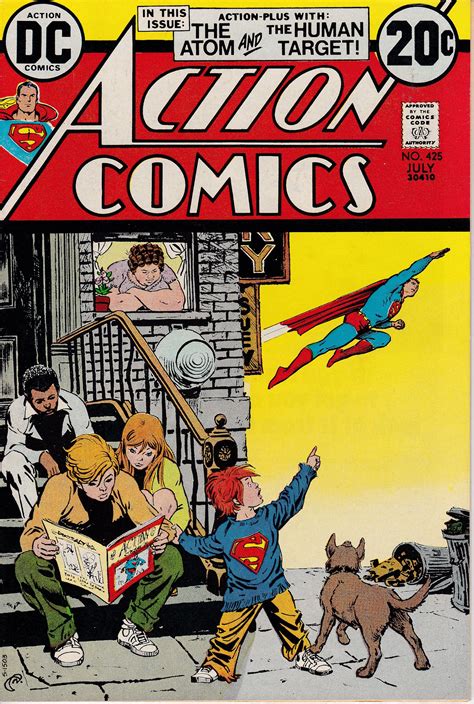 Action Comics 425 1938 Series July 1973 Dc Comics Grade Nm With