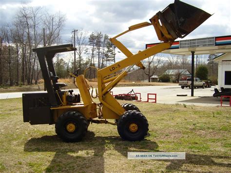 Wrangler Ld 5 Articulating Wheel Loader 4x4 With Bucket And Forks