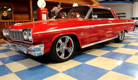 1964 Chevrolet Impala Ss Red Aande Classic Cars