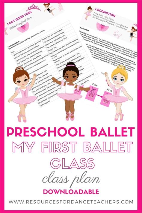 Pre Ballet Lesson Plan What To Teach In The First Ballet Class