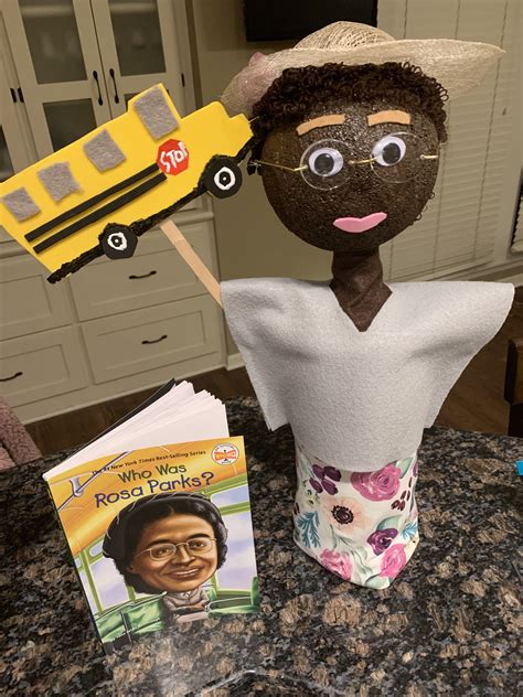 Who Was Rosa Parks School Projects Craft Projects Biography Projects