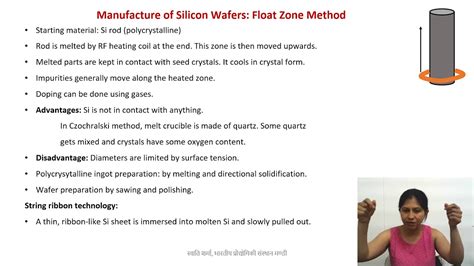 Manufacture Of Silicon Wafers Float Zone Method Youtube