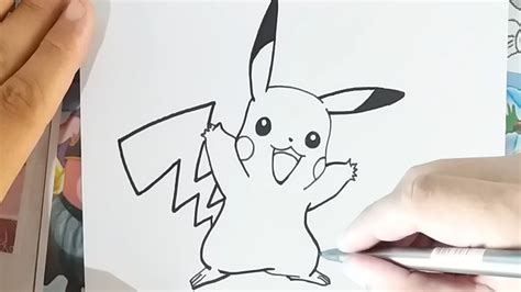 Como Desenhar Pikachu Pokémon Youtube