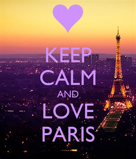Keep Calm And Love Paris Poster Nosacrifices Keep Calm O Matic