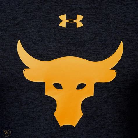 Project Rock Bull With Under Armour Decal Logo Sticker