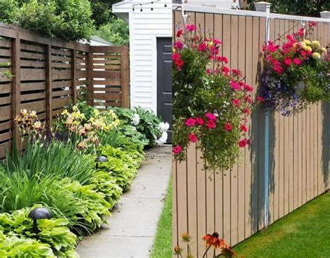 Wonderful 50 Backyard Privacy Fence Landscaping Ideas On A Budget