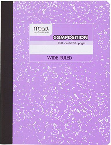 Mead Composition Book 12 Pack Of Wide Ruled Composition Notebooks