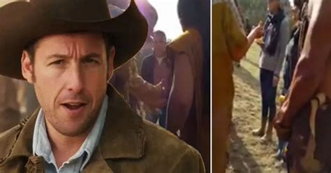 Adam Sandler S The Ridiculous Six Watch Native Americans Walk Off Set After Argument With