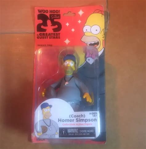 The Simpsons 25 Greatest Guest Stars Series 1 Coach Homer 5 Action