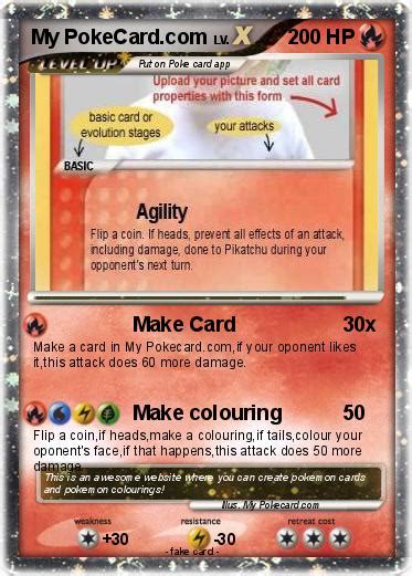 Pokémon My Pokecard Com 7 7 Make Card My Pokemon Card