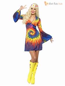 CL206 1960s Groovy Lady Hippie 70s Disco Retro Groovy Go Go Dance Party Costume