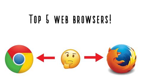 Top 5 Web Browsers 2020 Youtube