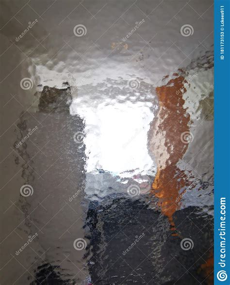 Blurry Window Whatand X27s Behind The Blur Glas Effect Lens Stock Image