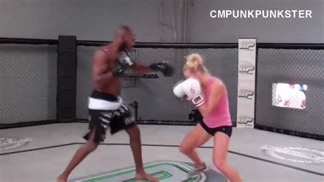 Woman Vs Man Boxing Sparring Youtube