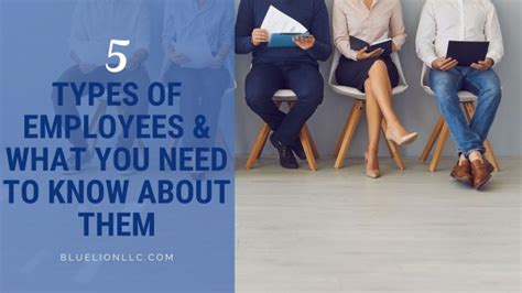 5 Types Of Employees And What You Need To Know About Them Blue Lion