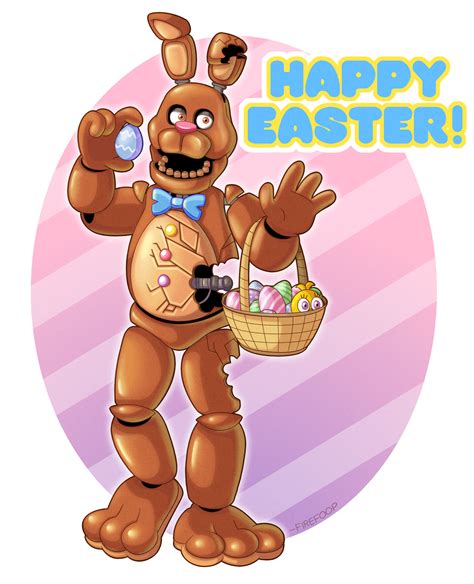 Chocolate Bonnie Happy Easter Rfivenightsatfreddys